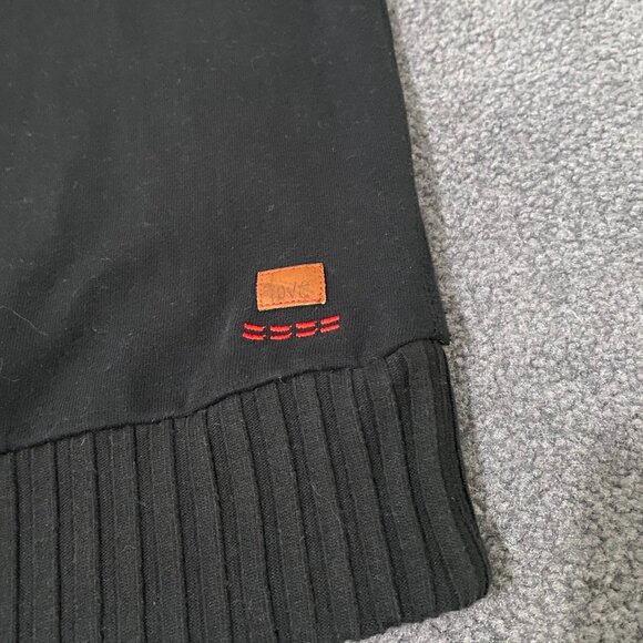 Peace Love World Oversized Ribbed Trim Terry Cloth Crewneck size M - Picture 10 of 11